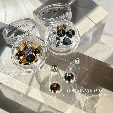 ◆ NOVEL P842 Tear dome mix (clear) NOVEL P842 Tear dome mix (clear)