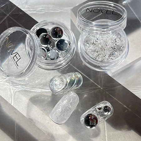 ◆ NOVEL P842 Tear dome mix (clear) NOVEL P842 Tear dome mix (clear)