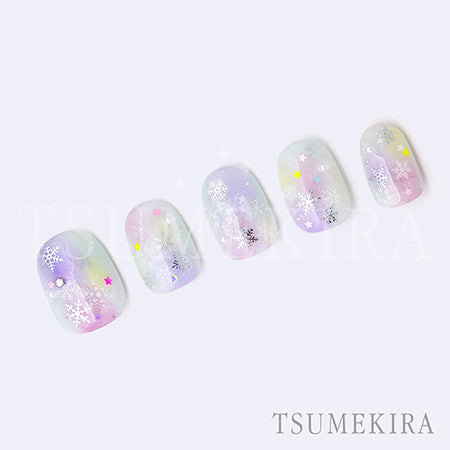 Tsumekira Standard Snow Silver SG-YUK-014 (for gel only)