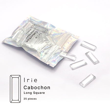 Irie Cabochon Long Square 25PCS