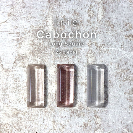 Irie Cabochon Long Square 25PCS