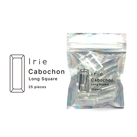 Irie Cabochon Long Square 25PCS