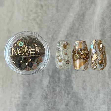 ◆NOVEL P846 Float holo mix (crash topaz)