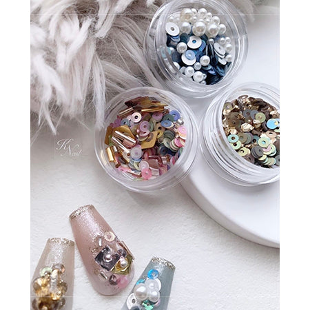 ◆NOVEL P846 Float holo mix (crash topaz)