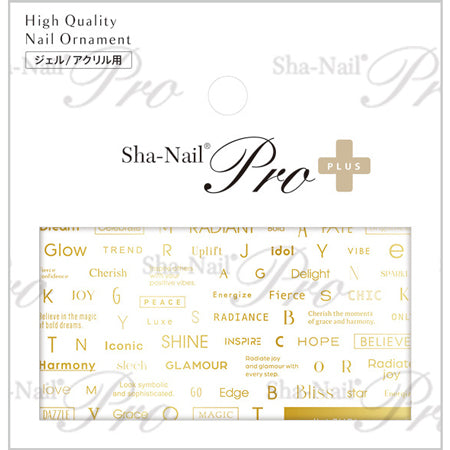 ◆ShaNail Plus Font Box Gold