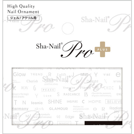 ◆ShaNail Plus Font Box White