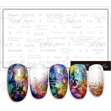 ◆ShaNail Plus Font Box White