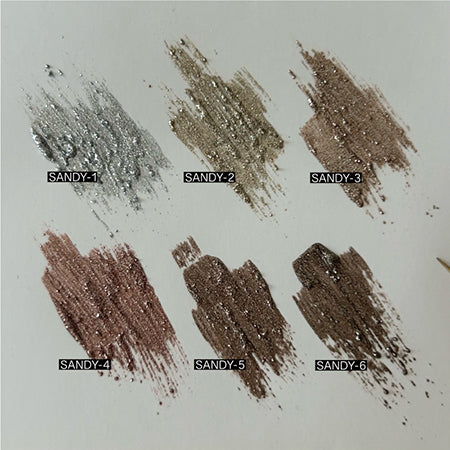 TRINA SANDY GEL Series SANDY-1 Metallic Silver