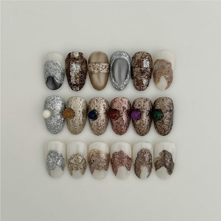 TRINA SANDY GEL Series SANDY-3 Shabby Gold