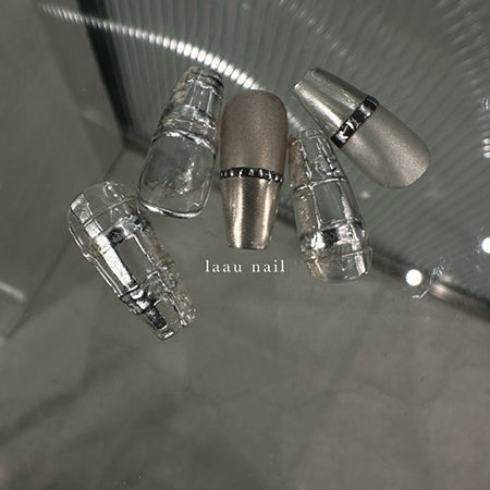 TRINA x Launail Art Foil Black Gel 5g