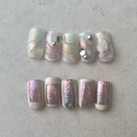 ◆NOVEL M537 Flan gem mirror powder (01) 0.6g