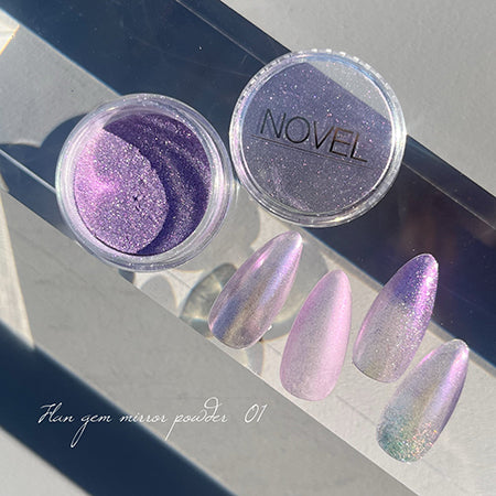 ◆NOVEL M537 Flan gem mirror powder (01) 0.6g
