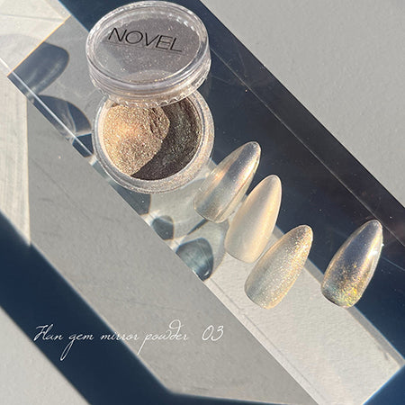 ◆NOVEL M539 Flan gem mirror powder (03) 0.6g