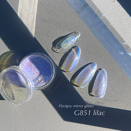 ◆NOVEL G851 Flavigny mirror glitter (lilac) 0.35g