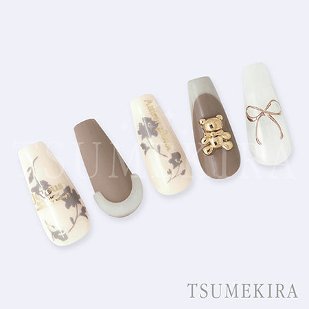 Tsumekira effrontee kyoko produced Jardin Gray & Milk NN-EFK-017