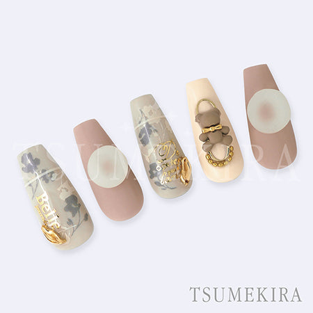 Tsumekira effrontee kyoko produced Jardin Gray & Milk NN-EFK-017