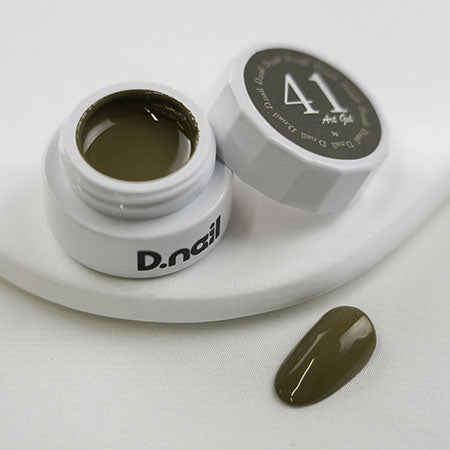 D. nail art gel (extreme gel) 41 dark khaki 3g