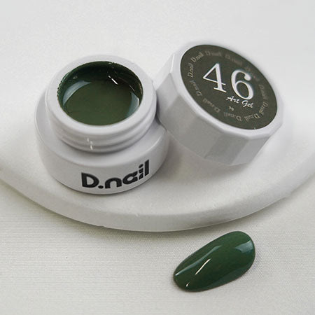 D. Nail Art Gel (Extreme Gel) 46 Dark Green 3g