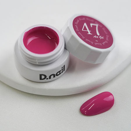 D. Nail Art Gel (Extreme Gel) 47 Vivid Pink 3g