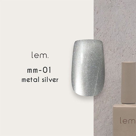 lem. Metal Mag Gel mm-01 Metal Silver 7g