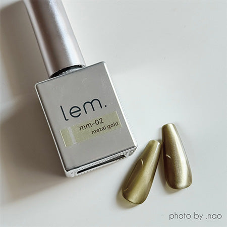 lem. Metal Mag Gel mm-02 Metal Gold 7g
