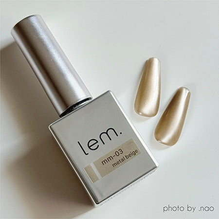 lem. Metal Mag Gel mm-03 Metal Beige 7g