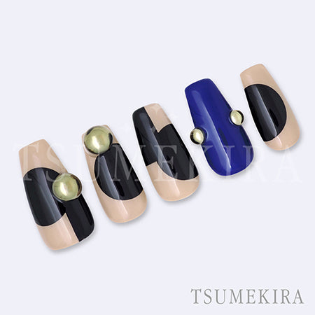 Tsumekira MEGU NAIL Produce MEGU Dot BLACK NN-MGN-006