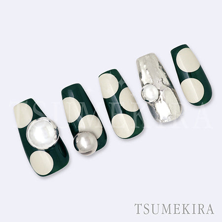 Tsumekira MEGU NAIL Produce MEGU Dot BEIGE NN-MGN-007