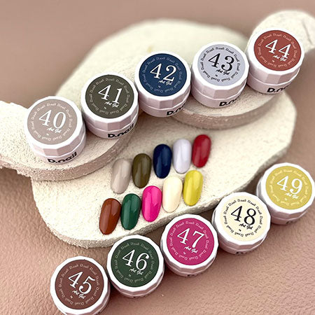 D. Nail Art Gel (Extreme Gel) 40-49 10-color set