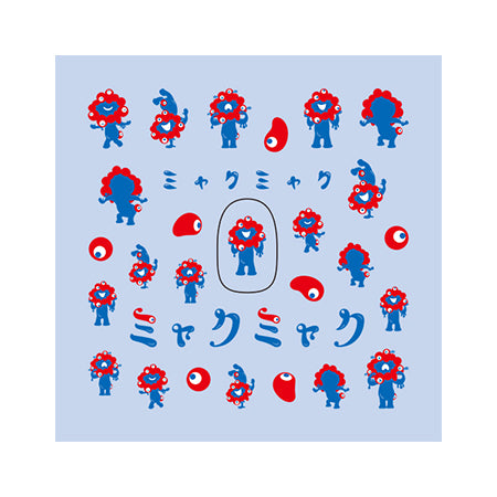 Tsumekira 2025 Osaka Kansai Expo Miyakumiyaku Nail Seal 1 BA-MYA-101