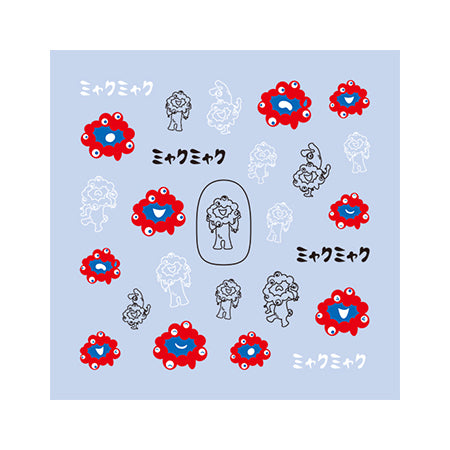 Tsumekira 2025 Osaka Kansai Expo Miyakumiyaku Nail Sticker 2 BA-MYA-102