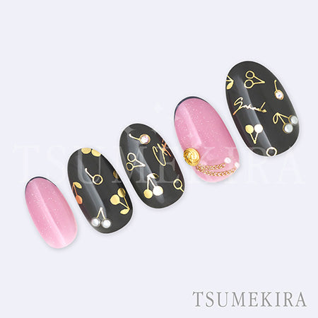 Tsumekira Fukuoka Ami Produce Cherry Frame SG-FKO-004 (for gel only)