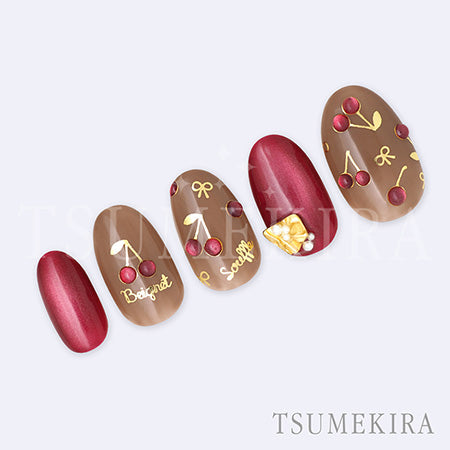 Tsumekira Fukuoka Ami Produce Cherry Frame SG-FKO-004 (for gel only)