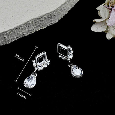 D. nail x Ayaka Shinohara produced Bijou Charm Collection - Diamond - Silver