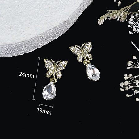 D. nail x Ayaka Shinohara produced Bijou Charm Collection - Bijou Charm Collection papillon - Gold