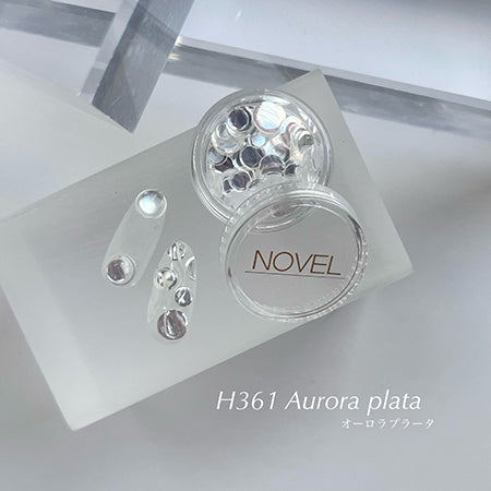 ◆ NOVEL H361 Aurora Plata 0.9g