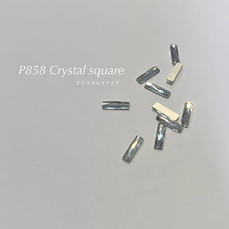 ◆ NOVEL P858 Crystal square Novel Crystal Square