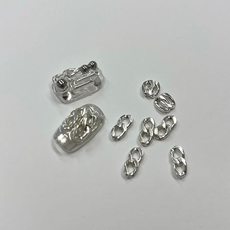 ◆ NOVEL P860 Dual chain parts Novel Dual Chain Parts (Bright Silver)
