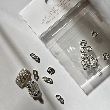 ◆ NOVEL P860 Dual chain parts Novel Dual Chain Parts (Bright Silver)