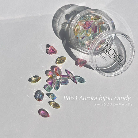 ◆ NOVEL P863 Aurora Bijou Candy 1.3g Novel Aurora Bijou Candy