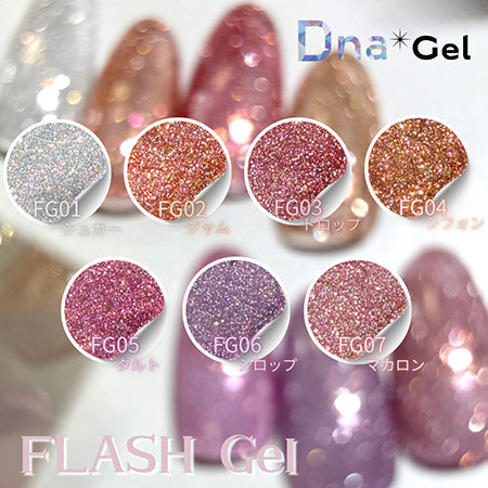 Dna Gel Flash Gel FG07 Macaron 8g