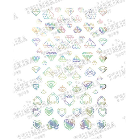 Tsumekira es (S) Produced by Hayato Shiomi Shiny Stone Aurora ES-SOM-008 (For gel only)