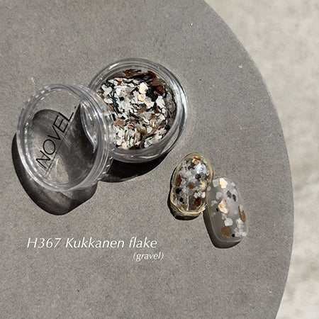 ◆ NOVEL H367 Kukkanen flake (gravel) Novel Kukkanen flake (gravel)