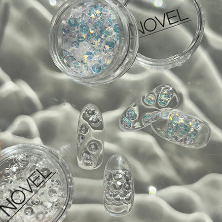 ◆NOVEL H368 Aurora clear holo 0.8g