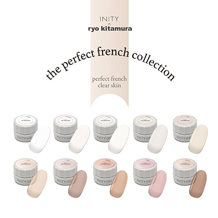 INITY High End Color The Perfect French Collection 10 Color Set