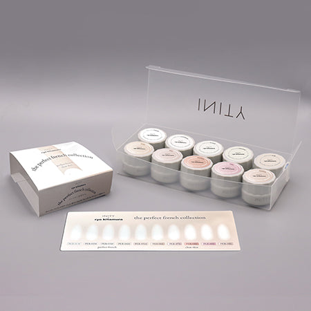 INITY High End Color The Perfect French Collection 10 Color Set