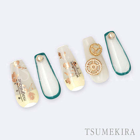 TSUMEKIRA effrontee kyoko produced Jardin Champagne Pink SG-EFK-018 (for gel only)