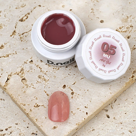 D. nail Art Gel (Extreme Gel) MU05 Flamingo 3g