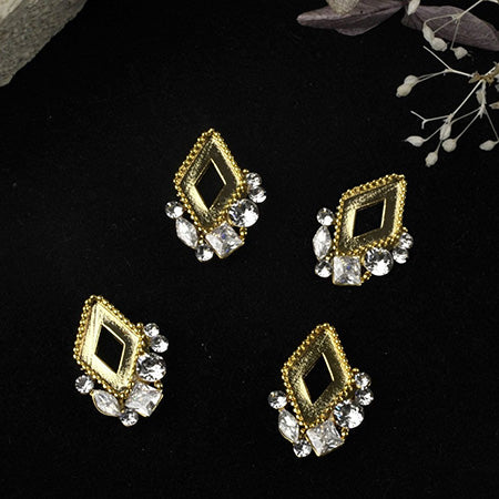 D. nail Bijou Charm Collection Diamond Gold