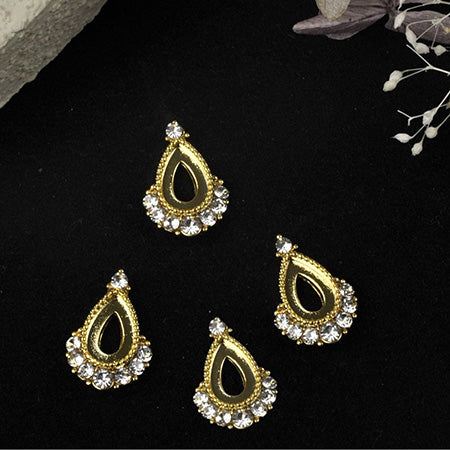 D. nail Bijou Charm Collection Drop Gold